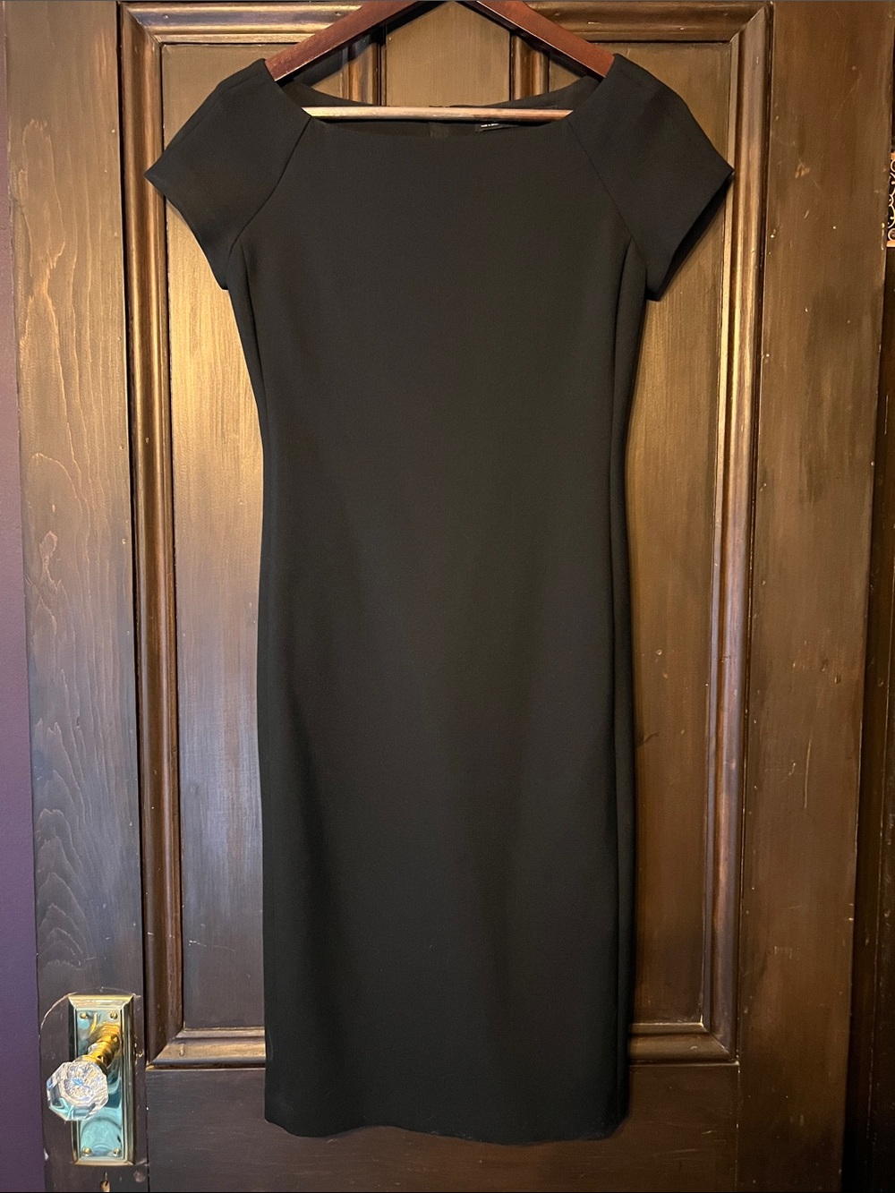 Classic Black Zara Sheath Dress